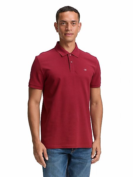 TOM TAILOR Poloshirt, mit farblich hervorgehobener Knopfleiste günstig online kaufen