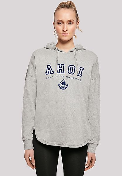 F4NT4STIC Kapuzenpullover "Oversized Hoodie Ahoi Knut & Jan Hamburg", Print günstig online kaufen