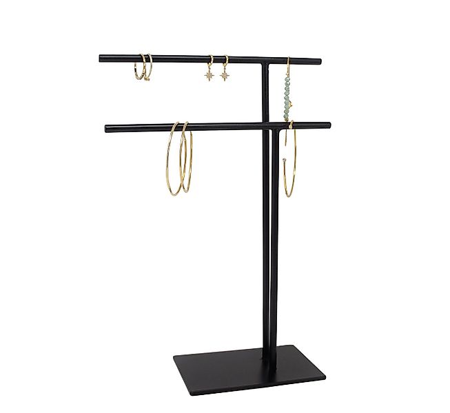 LaLe Living Schmuckständer Butik aus Eisen in Schwarz oder Gold, 25x18,5 cm günstig online kaufen