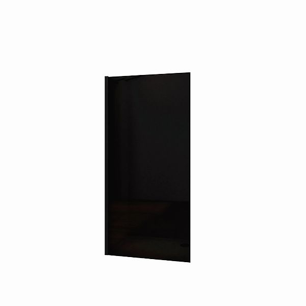Duschparadies 110 x 200cm Walk in Dusche 8mm Nano Glas Duschwand Rauchglas günstig online kaufen