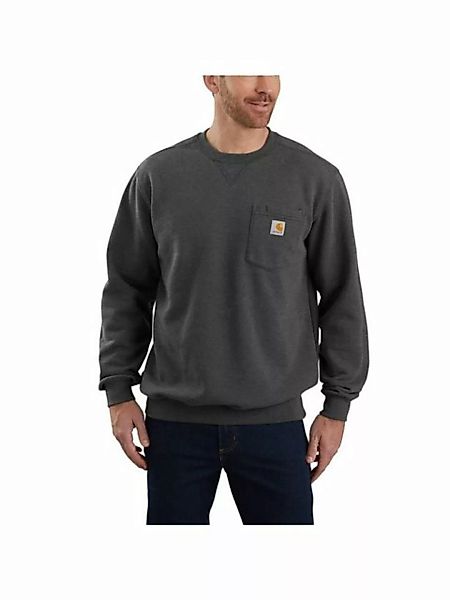 Carhartt Langarmshirt Carhatt Crewneck Sweatshirt grau günstig online kaufen