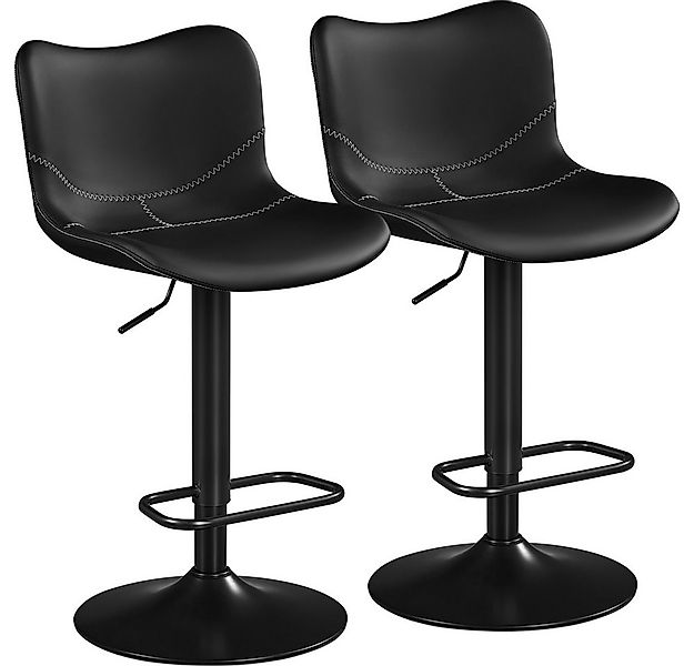Yaheetech Barhocker Moderner Höhenverstellbarer Barstuhl (2 St), 2er-Set Ar günstig online kaufen