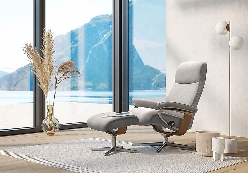 Stressless Relaxsessel "View", (Set, Relaxsessel mit Hocker), mit Hocker, m günstig online kaufen