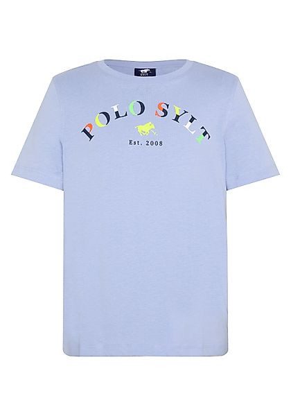 Polo Sylt Print-Shirt mit Logo-Print günstig online kaufen