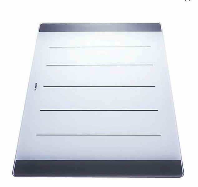 Blanco Einbauspüle BLANCO Schneidbrett Glas AXIS II 510 x 340 mm günstig online kaufen