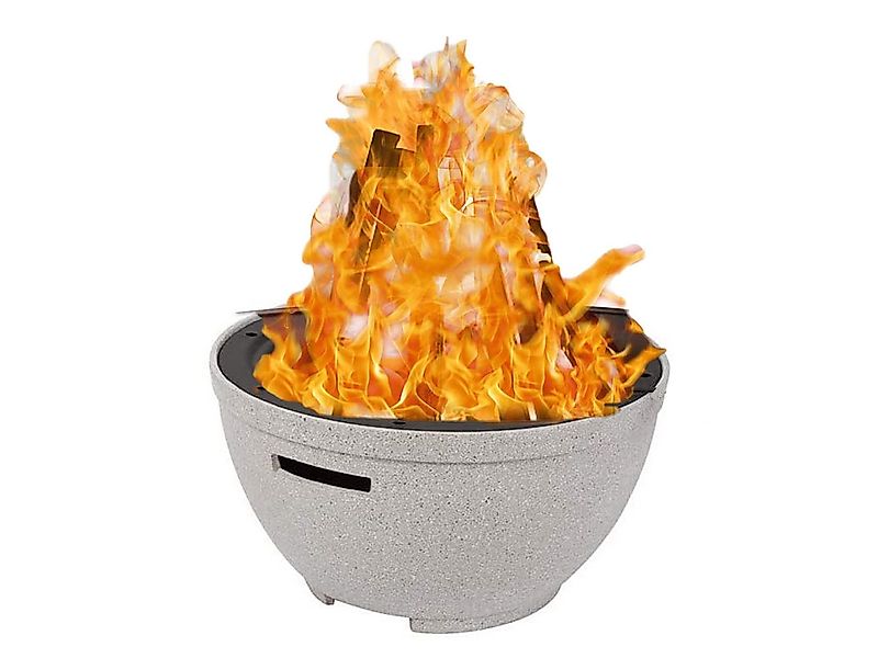 PEREL Feuerschale, Wasser & frostfeste Feuerschale in Steinoptik mit Schürh günstig online kaufen