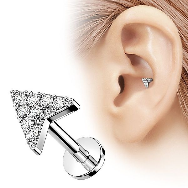 Taffstyle Piercing-Set Tragus Ohr Knorpel Piercing günstig online kaufen