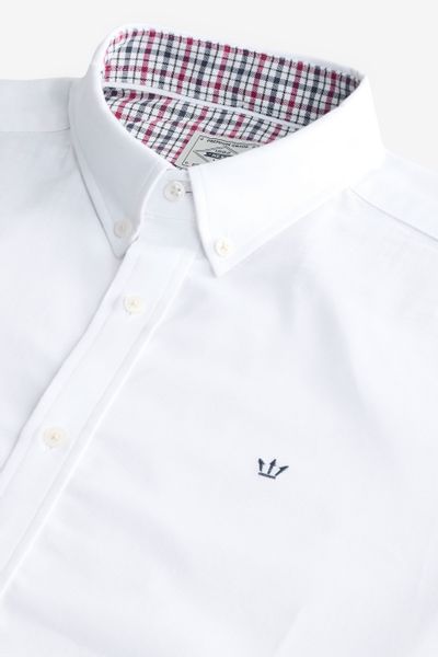 Next Langarmhemd Langärmeliges Oxfordhemd mit Stretch günstig online kaufen