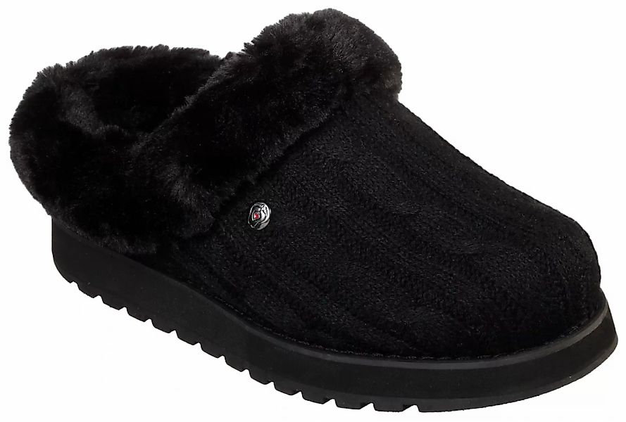 Skechers Pantoffel "KEEPSAKES - ICE ANGEL", Hausschuh in Strick-Optik günstig online kaufen