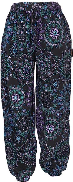 Guru-Shop Relaxhose Weite Pluderhose mit Boho günstig online kaufen