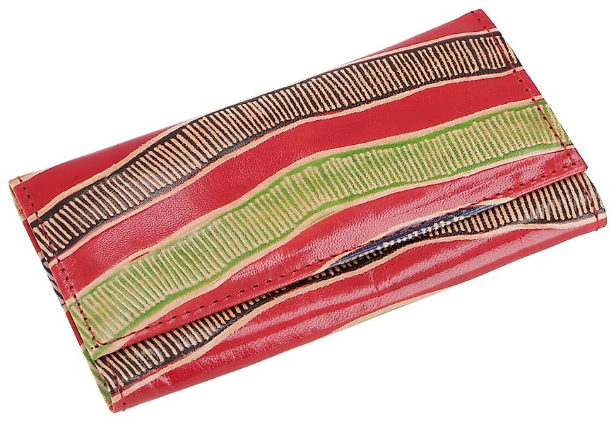 Guru-Shop Geldbörse Geprägtes Lederportemonnaie, Boho Geldbörse günstig online kaufen