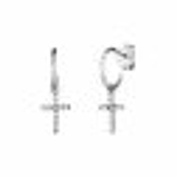 Creolen 925/- Sterling Silber rhodiniert Einhänger Kreuz günstig online kaufen