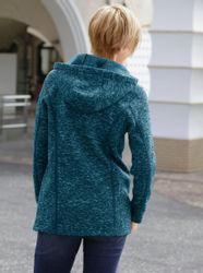 Casual Looks Kapuzenfleecejacke günstig online kaufen