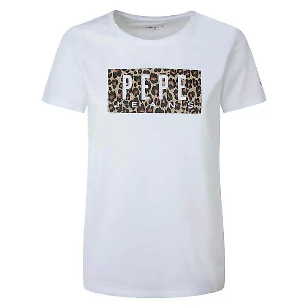 Pepe Jeans Cristinas Kurzärmeliges T-shirt S White günstig online kaufen