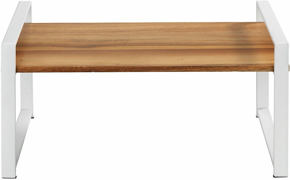 WENKO Küchenregal "Modell Louisa" mit Akazienholzablage, stehendes Regal fü günstig online kaufen