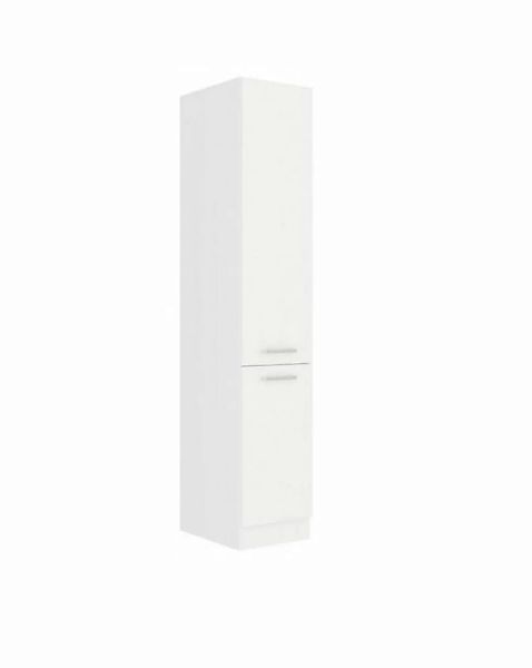 Küchen-Preisbombe Hochschrank 40 cm Küche EKO White Weiss matt Küchenzeile günstig online kaufen
