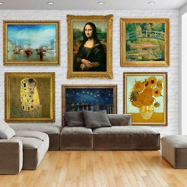artgeist Fototapete Wall of treasures mehrfarbig Gr. 300 x 210 günstig online kaufen