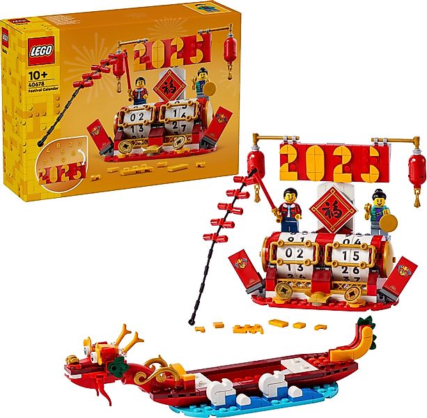 LEGO® Feiertagskalender (40678), LEGO Iconic Konstruktionsspielsteine, günstig online kaufen