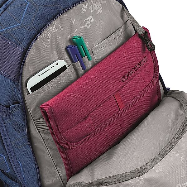 coocazoo Schulranzen Schulrucksack-Set MATE Blue Motion günstig online kaufen
