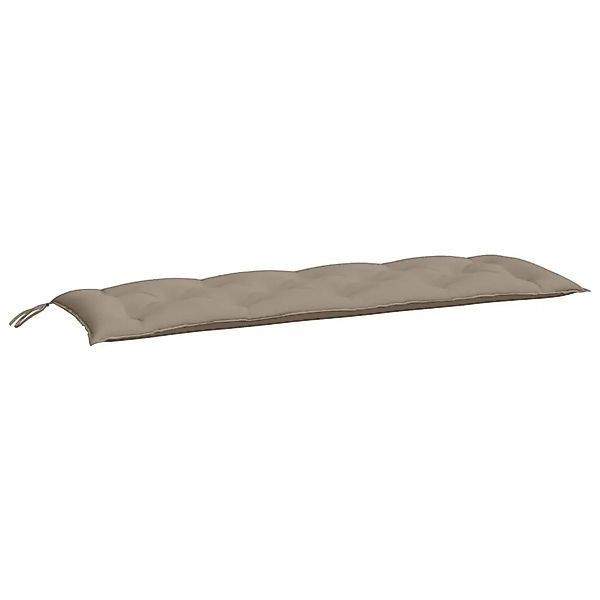 vidaXL Gartenbank-Auflagen 2 Stk Taupe 150x50x7 cm Oxford-Gewebe 361705 günstig online kaufen
