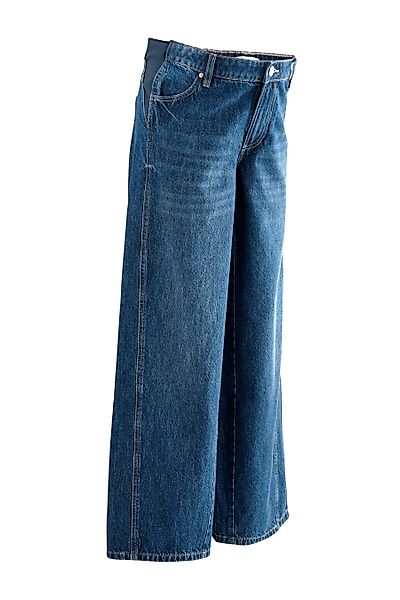 Next Umstandsjeans Hose mit weitem Bein, günstig online kaufen