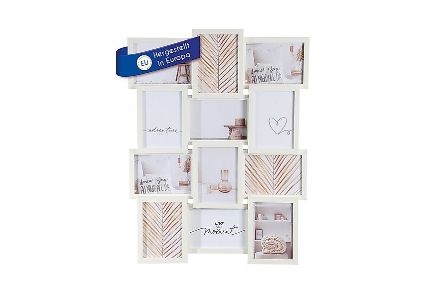 Wackadoo Living Bilderrahmen Collage Holzbilderrahmen Galerie mit Glas und günstig online kaufen