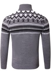 Reslad Strickpullover Reslad Rollkragenpullover Herren Grobstrick günstig online kaufen