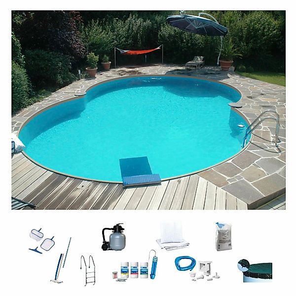 my POOL BWT Achtformpool "SAMOA 4" in versch. Größen erhältlich günstig online kaufen