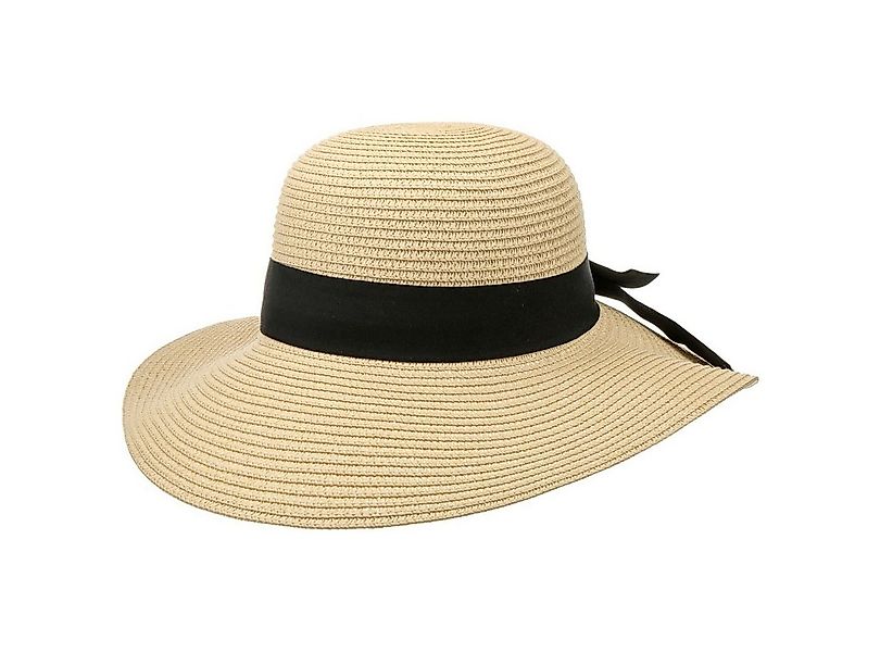 Lipodo Sonnenhut (1-St) Damenhut mit Ripsband günstig online kaufen