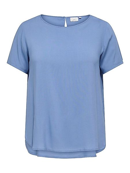 ONLY CARMAKOMA Shirtbluse CARVICO LIFE S/S TOP VIS WVN Viskose, regular fit günstig online kaufen