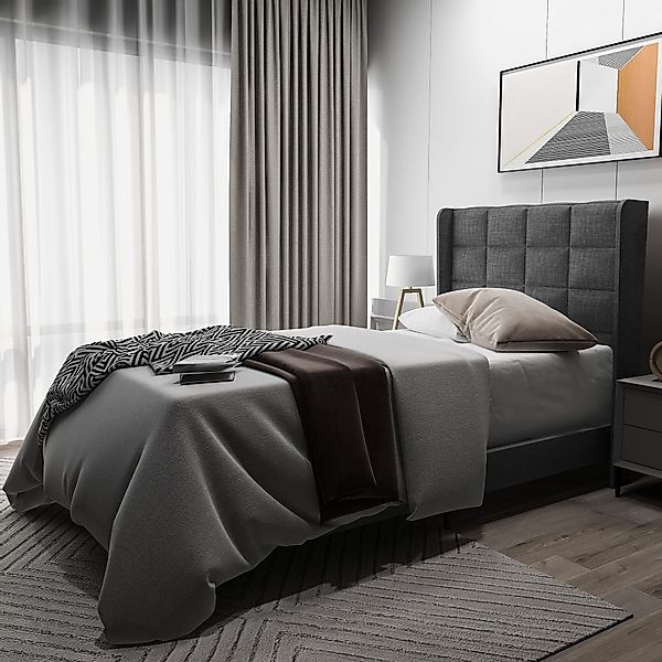 STILVORA Polsterbett 90x200 Jugendbett mit Lattenrost,Bettgestell günstig online kaufen