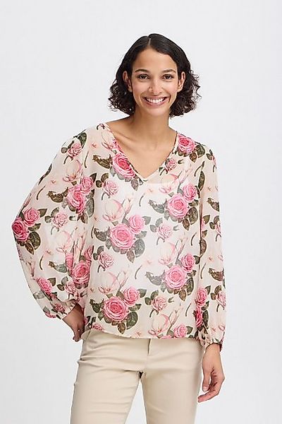 b.young Langarmbluse BYIROSEMARIN BLOUSE - modische Langarmbluse mit floral günstig online kaufen