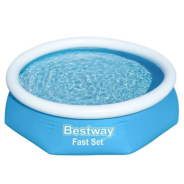 Bestway Schwimmbecken Fast Set Rund 244x61 Cm Blau günstig online kaufen