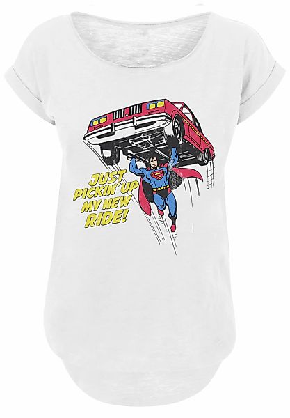 F4NT4STIC T-Shirt "DC Comics Superman New Ride Superheld", Damen,Premium Me günstig online kaufen