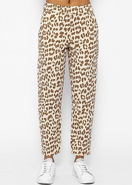 SASSYCLASSY Chinohose Lässige Jersey Chinohose Stoffhose günstig online kaufen