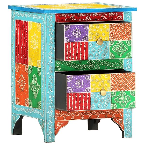vidaXL Nachttisch Handbemalter Nachttisch 40×30×50 cm günstig online kaufen