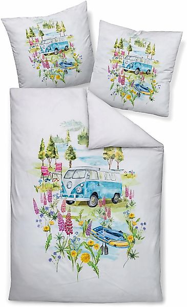 Janine Bettwäsche "modern art S 42163 09" mit Reißverschluss günstig online kaufen