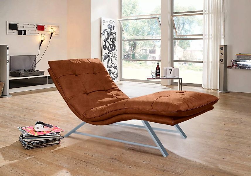 W.SCHILLIG Relaxliege »daily dreams«, in Waffelkissen-Optik, wahlweise mit günstig online kaufen