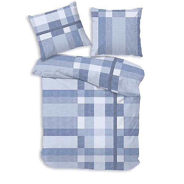 Träumschön Bettwäsche Premium Baumwolle 155x220 - 80x80 cm Baumwolle, Karie günstig online kaufen