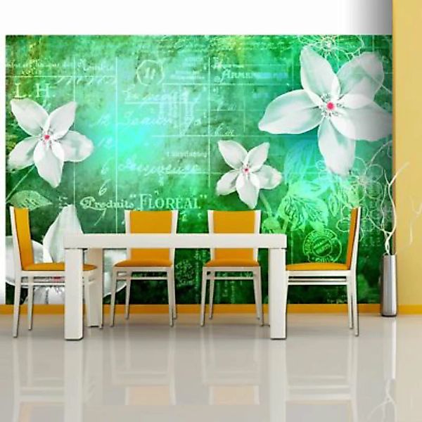 artgeist Fototapete Floral notes III mehrfarbig Gr. 150 x 105 günstig online kaufen
