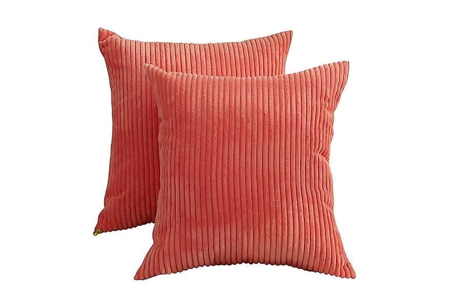 Interior by Hakito Dekokissen 2er Set Kissenbezug inklusive Füllkissen Kiss günstig online kaufen