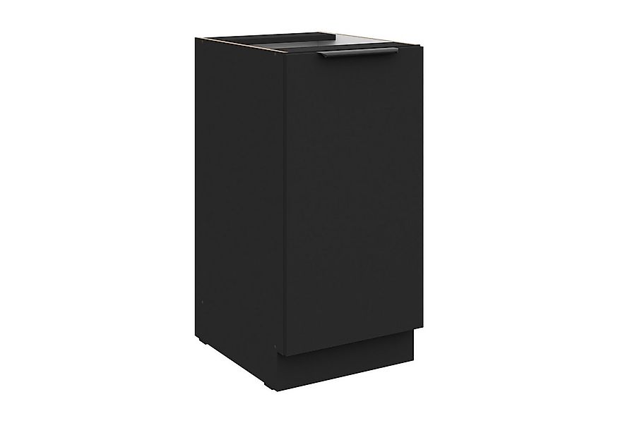 Küchen-Preisbombe Unterschrank 40 cm Küche SIENA Schwarz Küchenzeile Küchen günstig online kaufen
