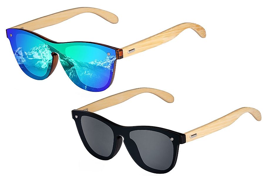 UrbanSky Sonnenbrille Shield Sonnenbrillen Doppelpack „Greg“ günstig online kaufen