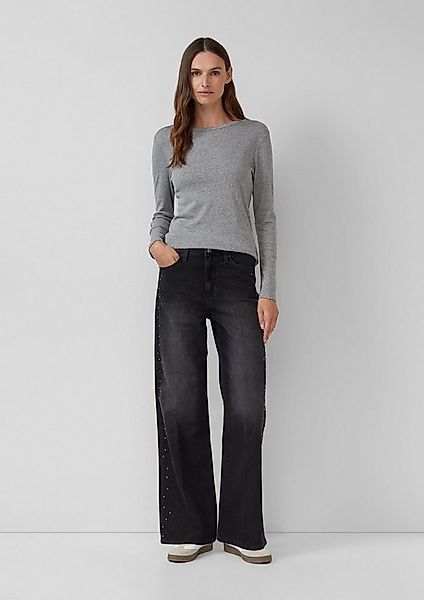 s.Oliver Weite Jeans Jeans-Hose SURI Jeans Suri / Regular Fit / High Rise / günstig online kaufen