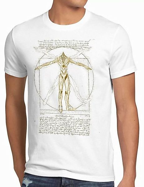 style3 T-Shirt Vitruvianischer neon genesis evangelion anime manga günstig online kaufen