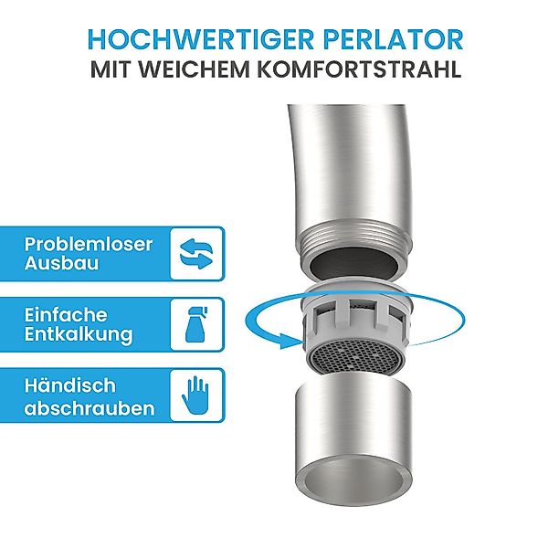 Bächlein Spültischarmatur Küchenarmatur Gleno - Wasserhahn günstig online kaufen