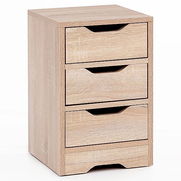 FINEBUY Nachtschrank SuVa13514_1 (31x49x31 cm, Sonoma günstig online kaufen
