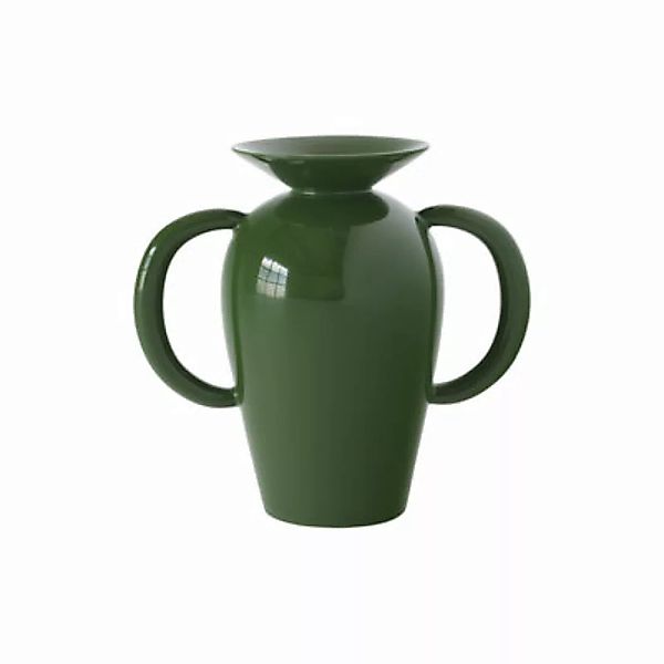 Vase Momento JH41 keramik grün / Jaime Hayon - L 31,8 x H 30 cm - &traditio günstig online kaufen