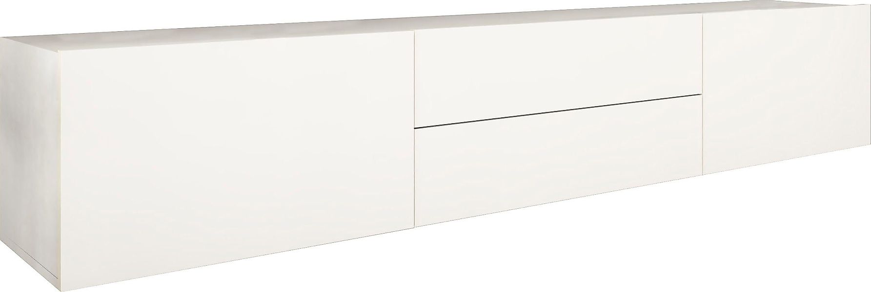 borchardt Möbel Lowboard "Sophia", Breite 200 cm mit 2 Klappen und 2 Schubk günstig online kaufen