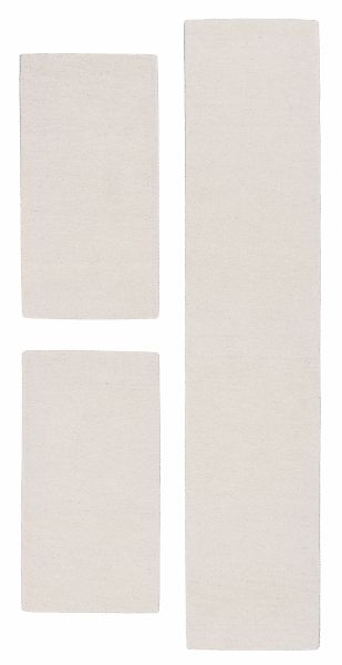 THEKO Bettumrandung "Royal Berber Uni" Höhe 18 mm 3 Stk. tlg. Bettvorleger, günstig online kaufen